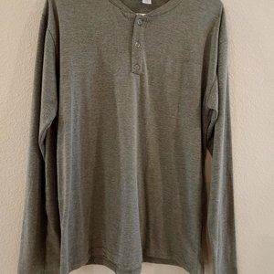 Long Sleeve Henley Shirt